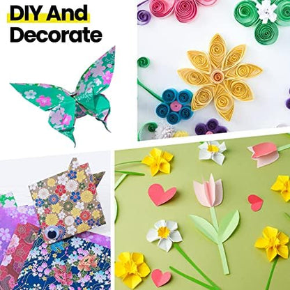 Lincia Origami Paper Kit 20 Colors 6 x 6 Inch for Adults Kids, 840 Sheets - Image 7