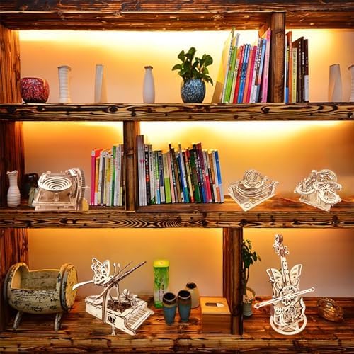 Wooden 3D Puzzle for Adults DIY Model Kit Wood Crafts Kit Mechanical Puzzle for Adult Age 14+ Years Old - Image 5