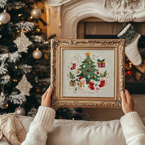 COCOMOX Christmas Embroidery Kit for Beginners, Hand Craft Gift for Adults - Image 2