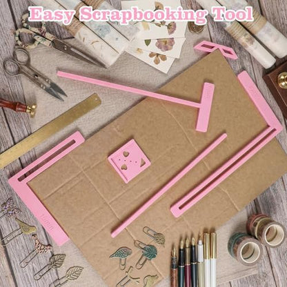 6 Pcs Bookbinding Easy Scrapbooking Tool for Starter - Image 3