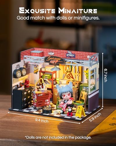 Rolife Workshop DIY Miniature Dollhouse Kit Creative Gift for Adults - Image 6