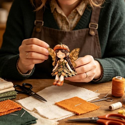 Fairy Patchwork DIY Collection (Pumpkin Fairies) - Image 3