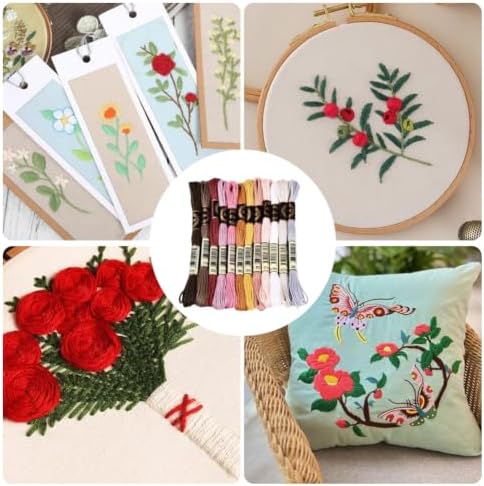 105 Yards Embroidery Variegated Floss for Hand Sewing Making - Image 5