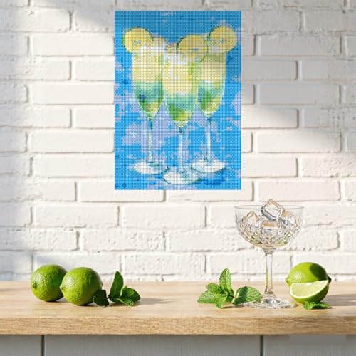 DOTSOPS 5D 6 Pcs Juice Diamond Painting Kits for Adults Diamond Art Kits - Image 5