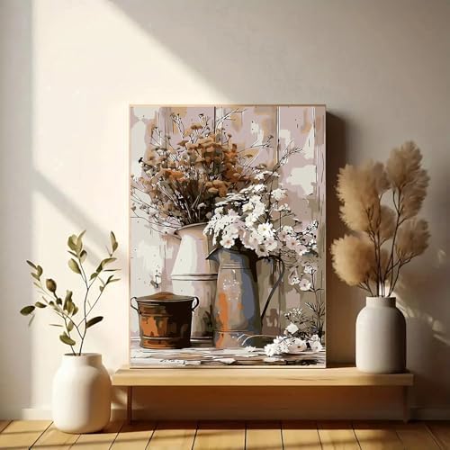 BYGFHLYW Easy Paint by Numbers Kit on Canvas for Adults Beginner - Image 6
