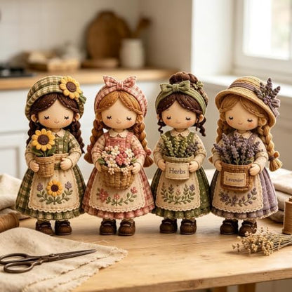 Patch Work DIY Kit - Beginner Sewing Set for Handmade Doll Decor - Image 2