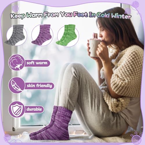 Katech Knitting Kit for Beginner Adults W/Socks Step-by-Step Instruction - Image 5