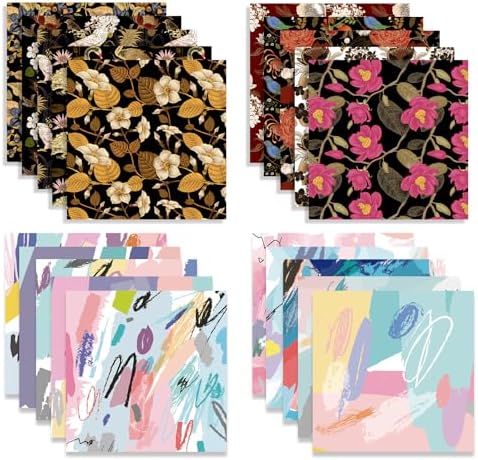 Origami Paper Kit 100 Sheets, 6x6 Inch Double Sided 40 Vivid Colored Paper - Image 2