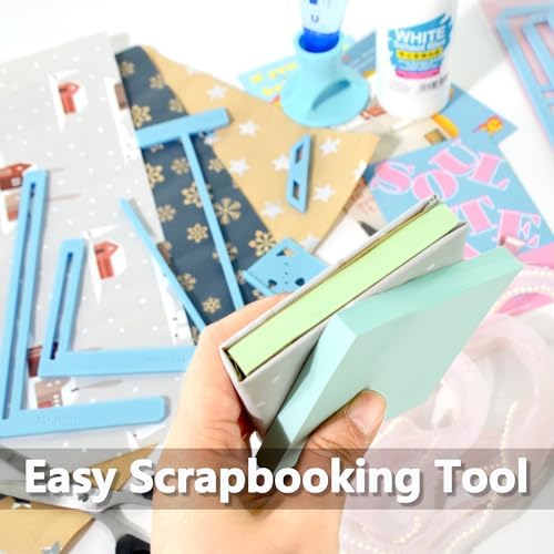 UPTTHOW 6Pcs Bookbinding Easy Scrapbooking Tool for Notebook Calender - Image 2