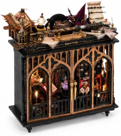 Roroom DIY Miniature House Kit, Starspell Cabinet Dollhouse Kit by Roroom