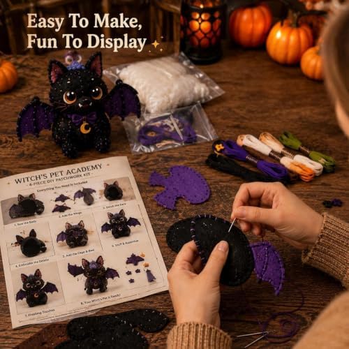 DIY Quilting Sewing Kit Handmade Fun Characters Felt Craft - Image 5