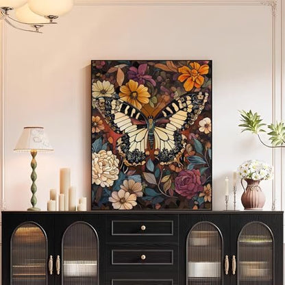 XTCIXAL Paint by Numbers Kit for Adults, Butterfly, 16X20 Inch - Image 3