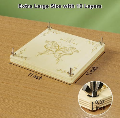 NEIGIKI All-in-One 10-Layer Flower Press Kit - Image 5