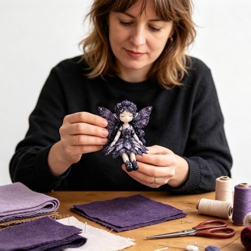 Fairy Patchwork DIY Collection，Dark Magic Fairies - Image 4