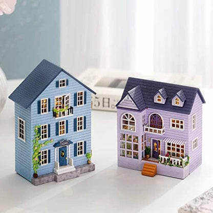CUTEROOM DIY Miniature House Kit Wooden Craft Gift for Adult-Molan House - Image 5