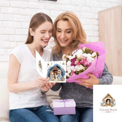 LSQFS 6Pcs Diamond Painting Greeting Cards Kits for Adults,5.9X 11.81in - Image 6