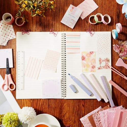 FunooFuno 155 Pcs Scrapbooking Supplies Kit with Storage Box, Coquette - Image 2