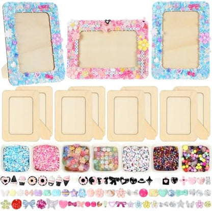 Thyle 4 Pack Mosaic DIY Picture Frame Kit for 4 X 6 Inch Photo by Thyle