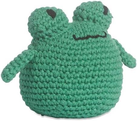 Red Heart Amigurumi Yarn Kit for Beginners, Franco The Frog - Image 4