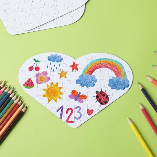 Mr. Pen- Blank Puzzle Bulk, 12 Pack, 40 Pieces/Pack, 9.3" x 6.2" - Image 6