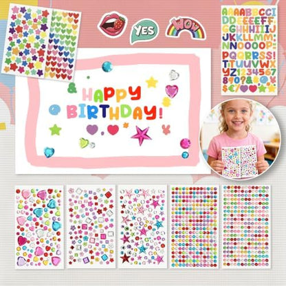 28 Blank card making supplies, Creative Greeting Card Set for Adults - Image 7