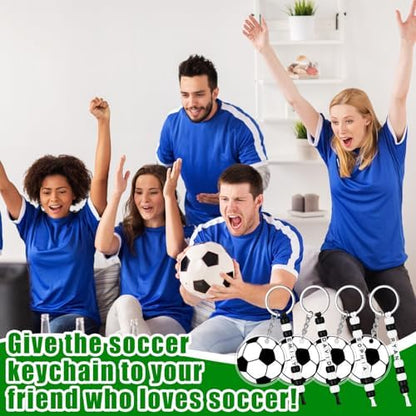 Suncalla 984 Pcs 24 Set Soccer Bead Keychain Making Kit DIY Sports Crafts - Image 5