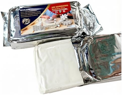 2lb Air-Hardening Modeling Clay - Stone Air Dry Clay,Introductory Air Dry Modeling Clay for All Ages - Molding Clay for Sculpting,Great for Modeling,Sculpting,DIY Jewelry Making Projects by WABAFL