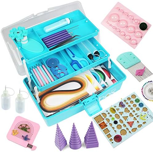 Quilling Kits - Quilling Tools and Supplies,Paper Crimper,Quilling Paper by IMISNO
