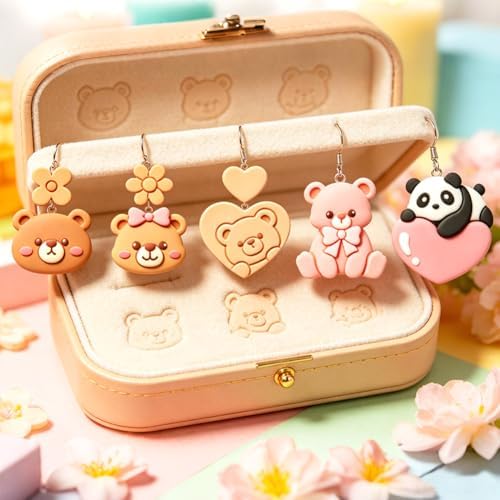 ORIGACH 19 Pcs Bear & Panda Polymer Clay Cutters Set - Image 5