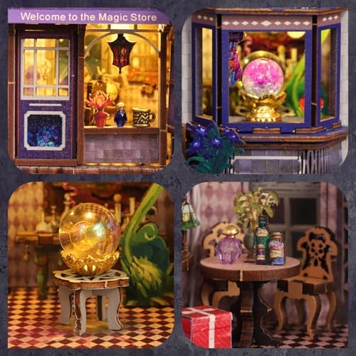 DIY Miniature House Kit, Mini House Building kit for Adults, Magic Ocean - Image 3