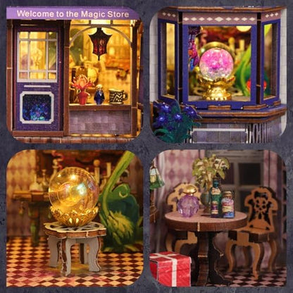 DIY Miniature House Kit, Mini House Building kit for Adults, Magic Ocean - Image 3