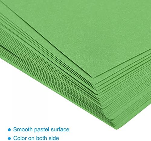 MECCANIXITY 100 Sheets Origami Paper Double Sided Green 6x6 Inch Square Sheet for Art Craft Project, Beginners, Gifts Decor - Image 4