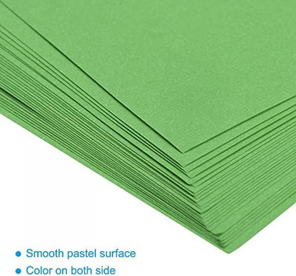 MECCANIXITY 100 Sheets Origami Paper Double Sided Green 6x6 Inch Square Sheet for Art Craft Project, Beginners, Gifts Decor - Image 4