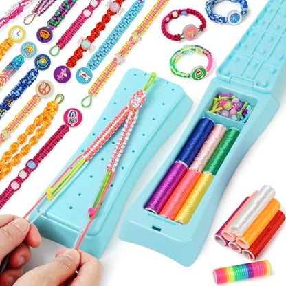 Friendship Bracelet Making Kit for Girls - Arts Crafts for Kids String by QXHOL