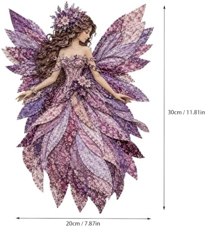 WGOHNUAHA Fairy Patchwork DIY Kit, DIY Flower Fairies Patchwork Sewing Kit - Image 6