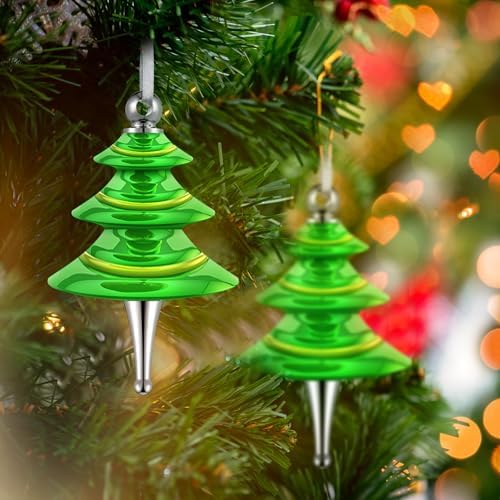 CroBlissful 20 Set Christmas Tree Ornament Woodturning Kit, Brass - Image 3