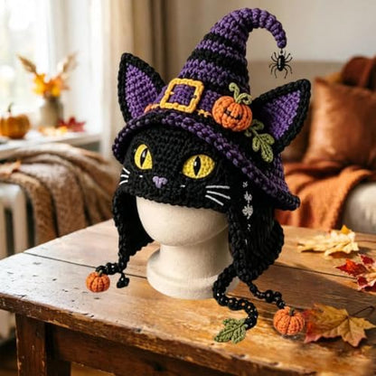 Fantasy Hood Hat DIY Crochet Kit Series for Beginners (Cat) - Image 2
