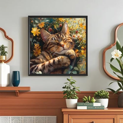 Cat Paint by Numbers Kit for Adults, Adult Paint by Number Kits 16x20 Inch - Image 3