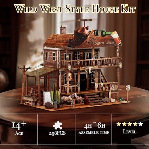 NookMaster Book Nook Kit with LED Light DIY Miniature Dollhouse for Adults - Image 3