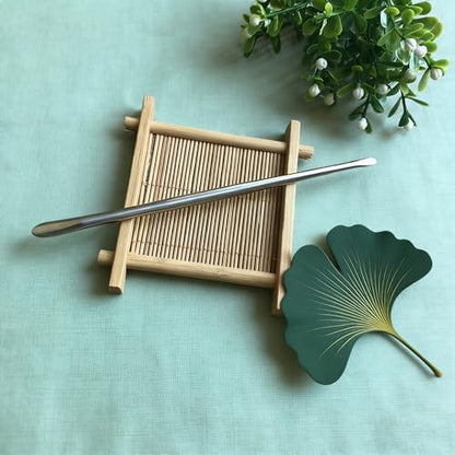 1 PCS Polymer Clay Needle Tools, Stainless Steel Scoring Sculpting Modeling Carving Tools for Feather Wire Texture Model Air Dry Clay Ceramic & Pottery Art Tool Supplies/5.9x0.22Inch/Silver - Image 5