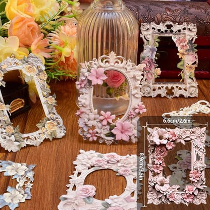 60 Vintage Craft Paper Frames for Scrapbook - Image 2