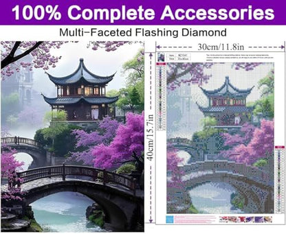 Diamond Art Kits for Adults,Mount Fuji Diamond Art Painting Kits for Adults - Image 4