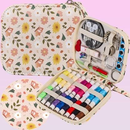 Bobode Travel Sewing Kit for Adults,Cute Basic Sewing Supplies Set by Bobode
