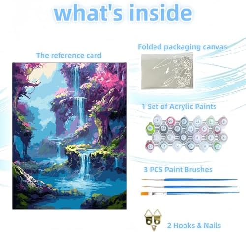 Paint by Numbers Kit for Adults, Dreamy Forest Paint by Number Kits - Image 6