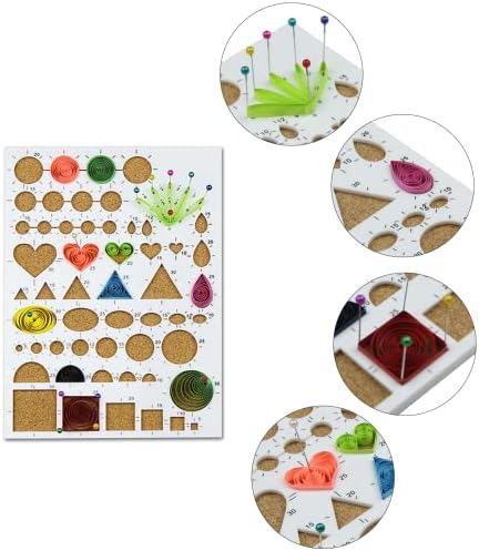 YURROAD 19-Piece Beginner Paper Quilling Tool Kit for 2D and 3D Paper Art - Image 4