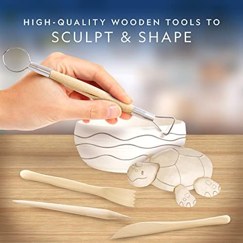 National Geographic Pottery Wheel Refill Kit with 2 Lbs. Air-Dry Clay - Image 5