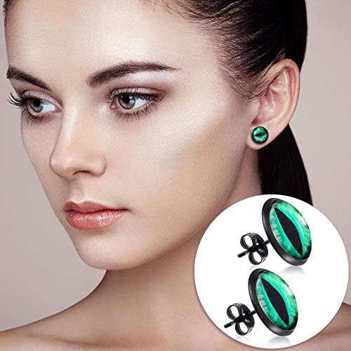 Hicarer 200 Pcs Sublimation Earrings Blanks Stud Earring Kit, Black - Image 7