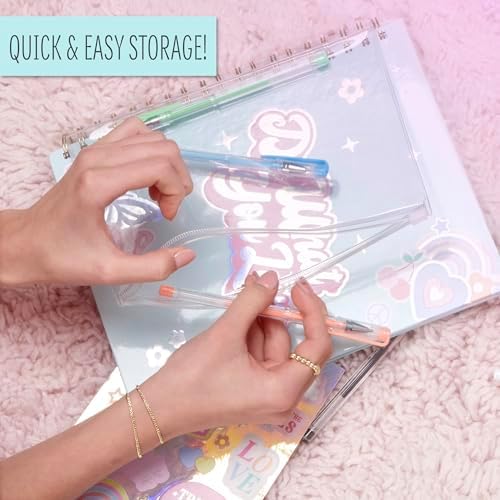 STMT D.I.Y.Journal Set, Stationary Kit with Notebook for Writing and Drawing, DIY for Girls Ages 8+, Sketch & Journal - Image 6