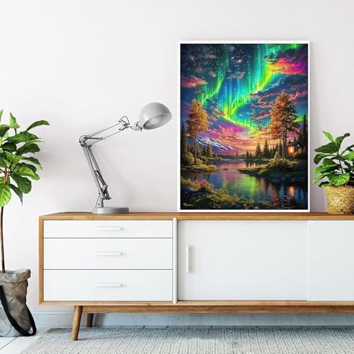 HITO Landscape Paint by Numbers Kit for Adults, Adult Paint by Number Kits - Image 4
