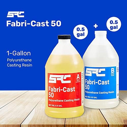 SPRESIN Fabri-Cast 50 Bright White Polyurethane Casting Resin, 1 Gallon - Image 2